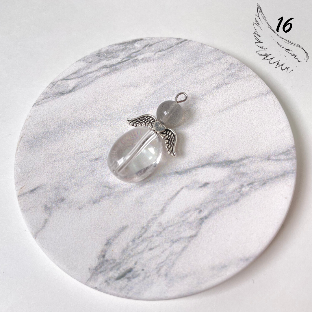 天上の使者」シリーズ112116ーー守護天使アクセサリー ラブラドライト