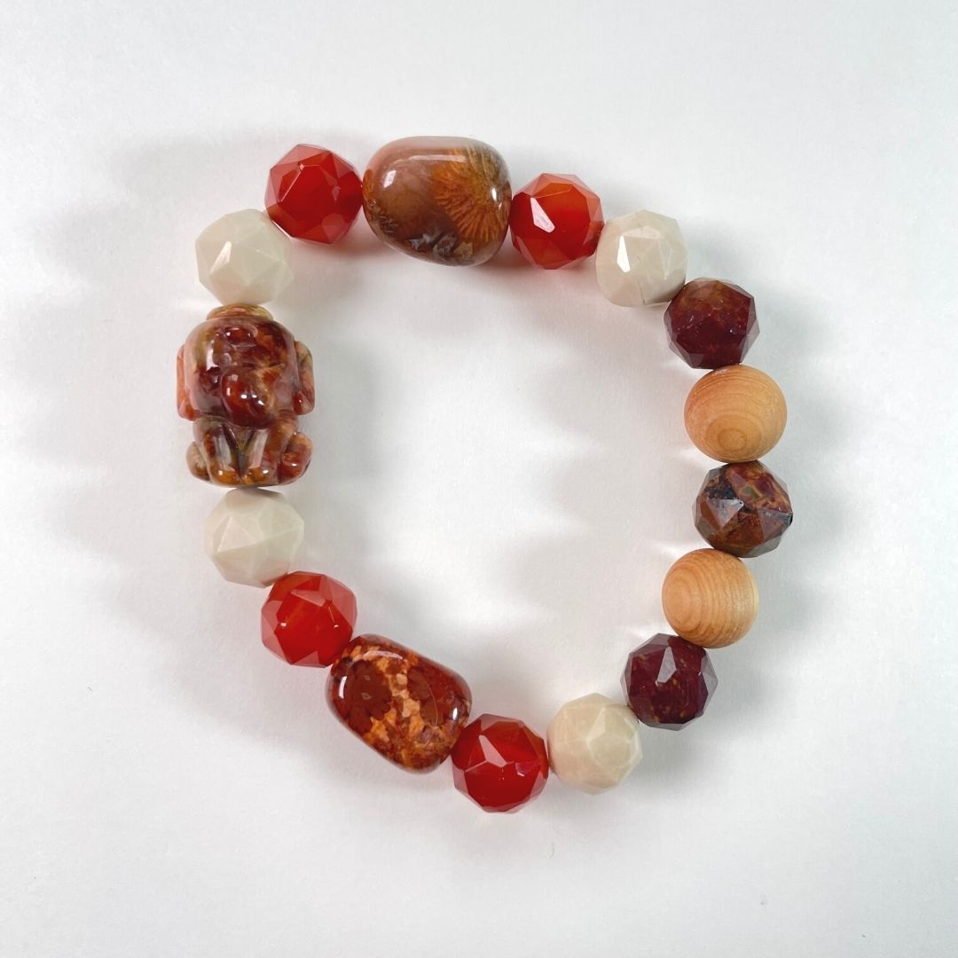 水晶　天然石　ハンドメイド ブラジル産 天然石 水晶原石 穴あきルース ハンドメイド