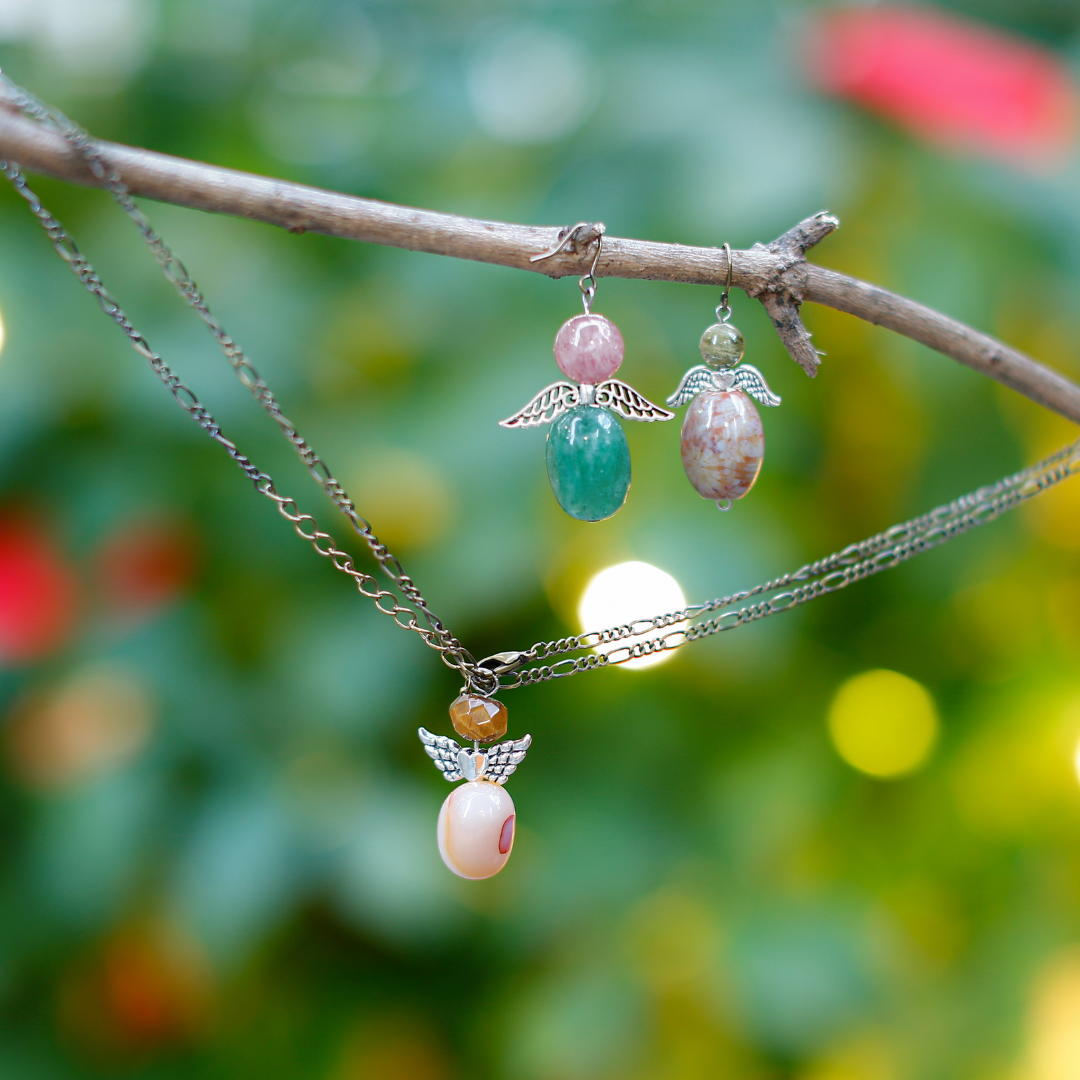 天上の使者」シリーズ112110ーー守護天使アクセサリー ストロベリー